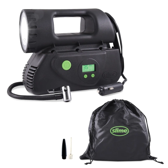 Slime Deluxe 12V digital tyre inflator