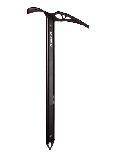 Blue Ice Blackbird Ice Axe - black