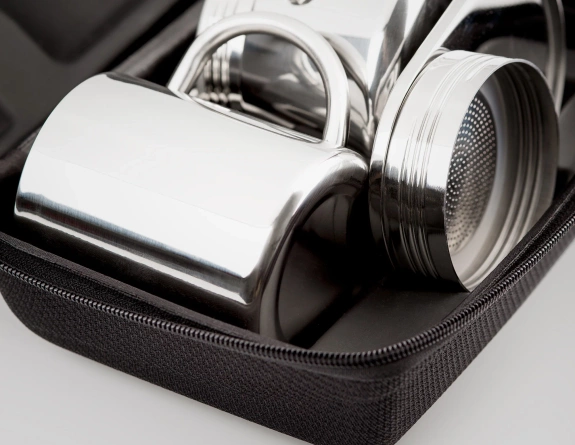 Mini coffee maker GSI Outdoors Mini-Espresso Set 4 Cup