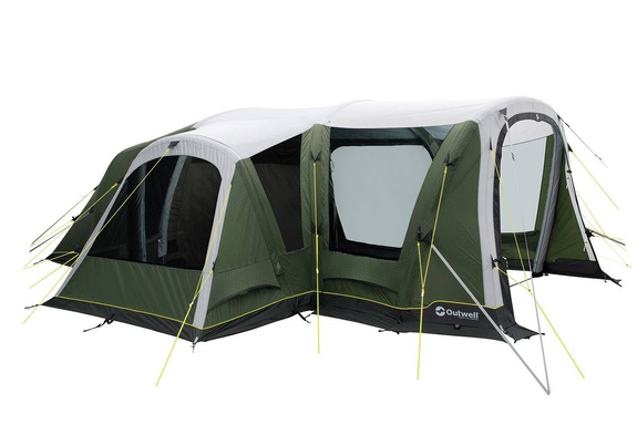 5 Personen Zelt Outwell Oakdale 5PA - Grün Camping Zelt Kuppel - Tunnelzelt