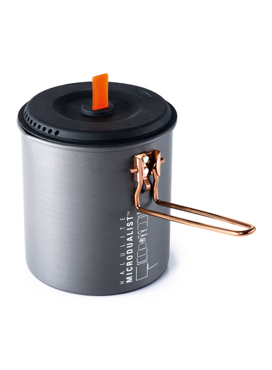 Camping Kochset GSI Outdoors Halulite MicroDualist – Koch-/Essset für 2 Personen