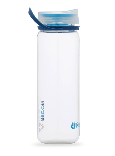 Eco-Friendly Bottle HydraPak Recon 750ml - Clear/Navy & Cyan