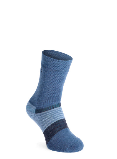 Wandersocken Inov-8 Merino Socken High – Navy Melange Outdoorsocken