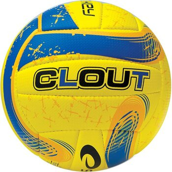 Spokey Clouth II 834043 yellow-blue volleyball ball