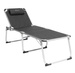 Camping Lounger Outwell New Foundland XL - black/grey