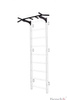 Sprossenwand  BenchK 311B WALL BAR HOME GYM SWEDISH LADDER METAL LADDER