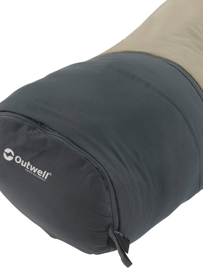  Outwell Convertible Junior Sleeping Bag (120-150 cm) - olive/navy