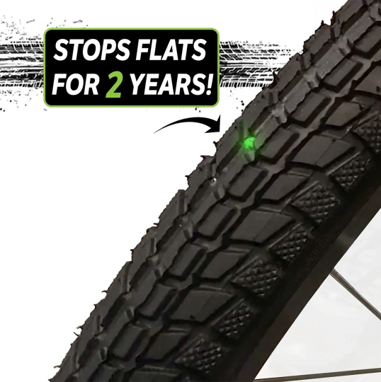 Slime self-sealing inner tube 18" AV 18 x 1.10 - 1.40 Schrader 35 mm valve