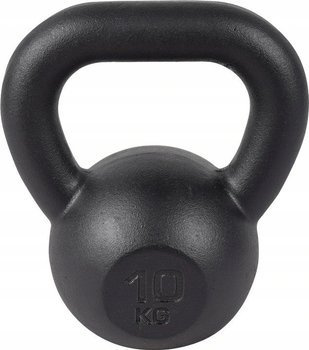 Kawmet Cast Iron Kettlebell 10 kg Black