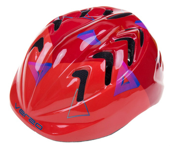 Children Verso KID PRO KP-PRT helmet red triangle Bike helmet