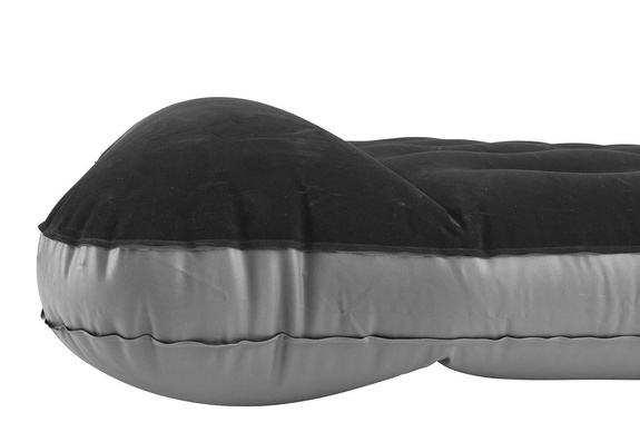 Outwell Classic w/pillow & Pump Single – black/grey (Einzel-Luftbett)