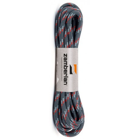 Schnürsenkel für Wanderschuhe Trekkingschuhe Zamberlan Round Lace - orange/grau